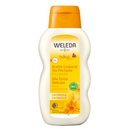 Weleda Italia Baby Olio Extra Delicato Calendula 200 Ml