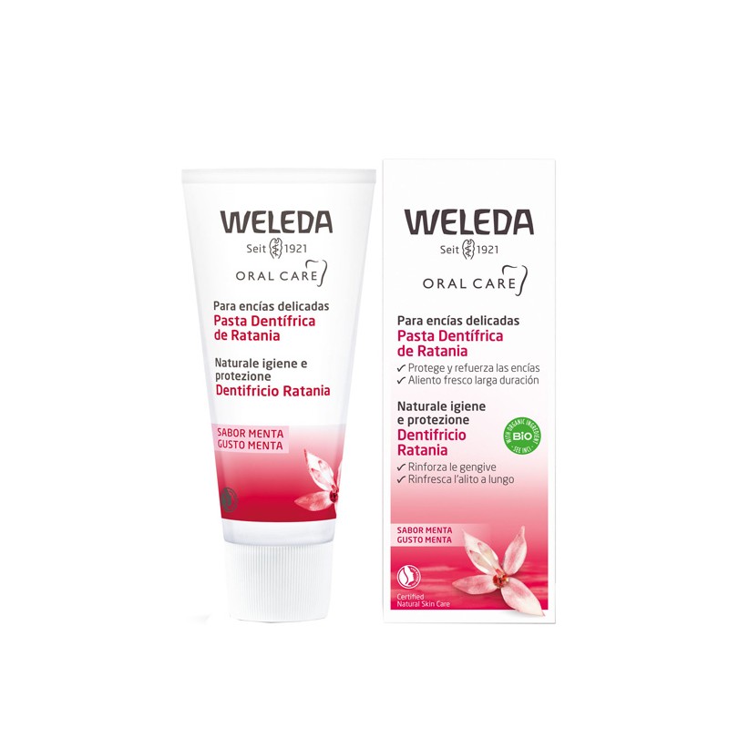 Weleda Italia Dentifricio Ratania 75 Ml