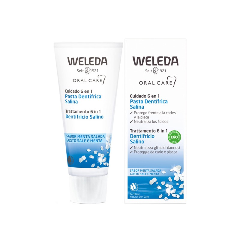 Weleda Italia Dentifricio Salino 75 Ml