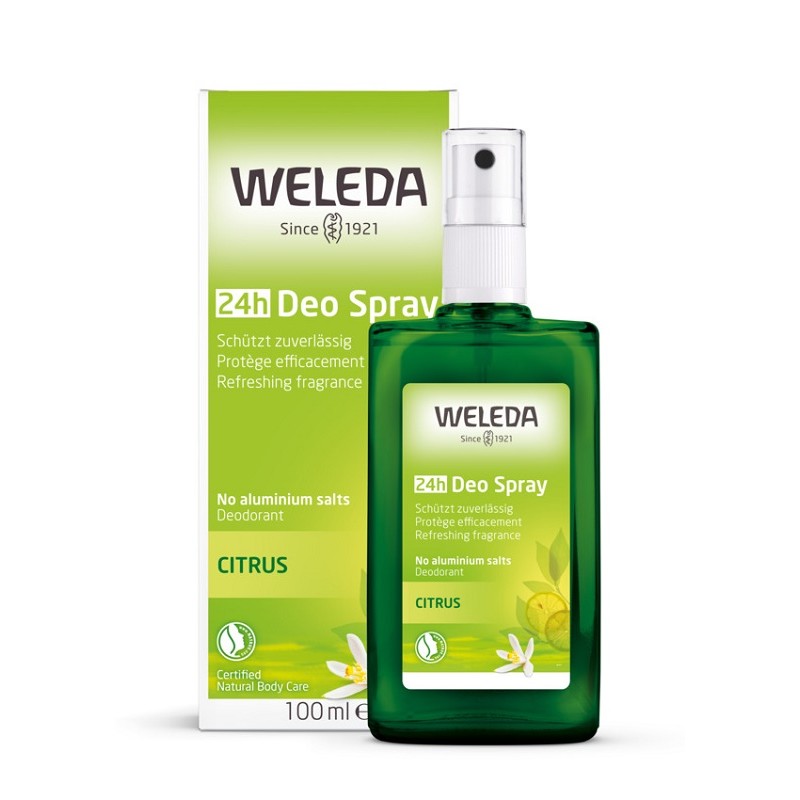 Weleda Italia Deodorante Spray Limone 100 Ml