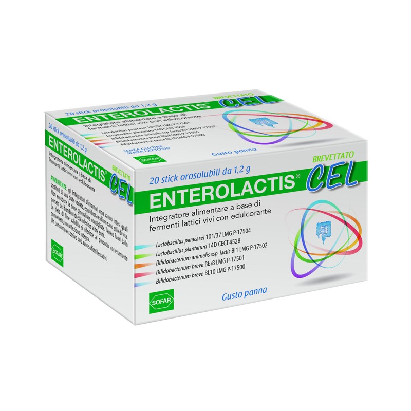 Sofar Enterolactis Cel 20 Stick Orosolubili