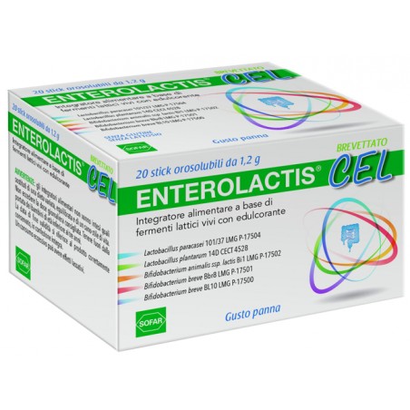 Sofar Enterolactis Cel 20 Stick Orosolubili