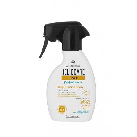 Difa Cooper Heliocare 360 Ped Atopic Spf 50 Lotion Spray 250 Ml