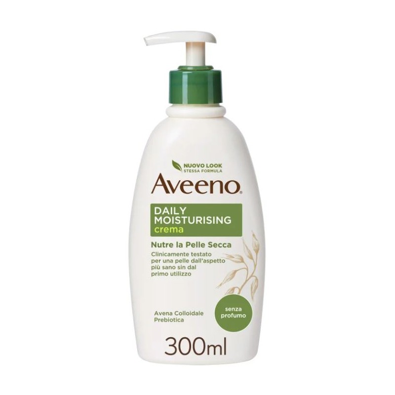 Johnson & Johnson Aveeno Pn Crema Idratante Corpo 300 Ml