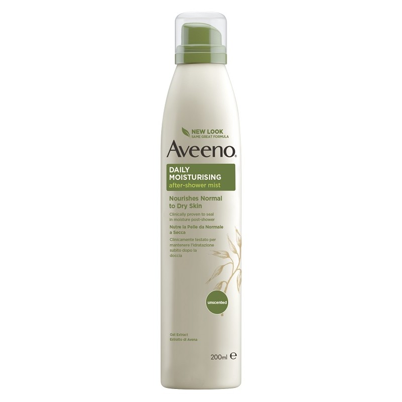 Johnson & Johnson Aveeno Spray Dopo Doccia 200 Ml