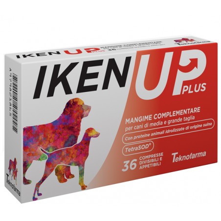 Teknofarma Iken Up Plus Cani Media Grande Taglia Scatola 36 Compresse