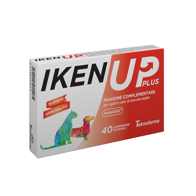 Teknofarma Iken Up Plus Cani Gatti Piccola Taglia Scatola 40 Compresse