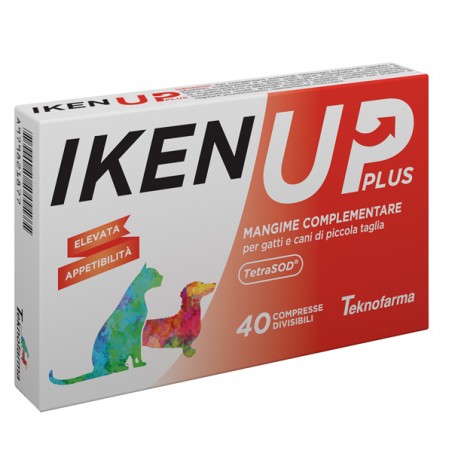 Teknofarma Iken Up Plus Cani Gatti Piccola Taglia Scatola 40 Compresse