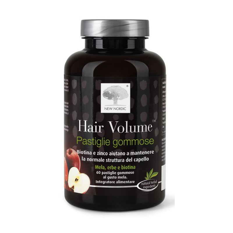 New Nordic Hair Volume 60 Pastiglie Gommose