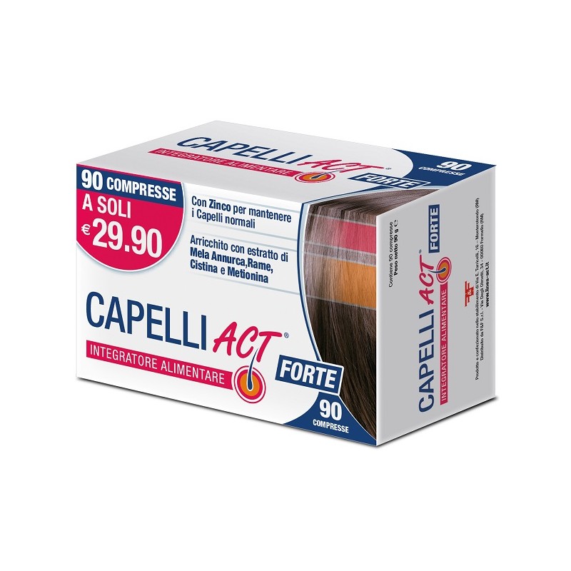 F&f Capelli Act Forte 90 Compresse