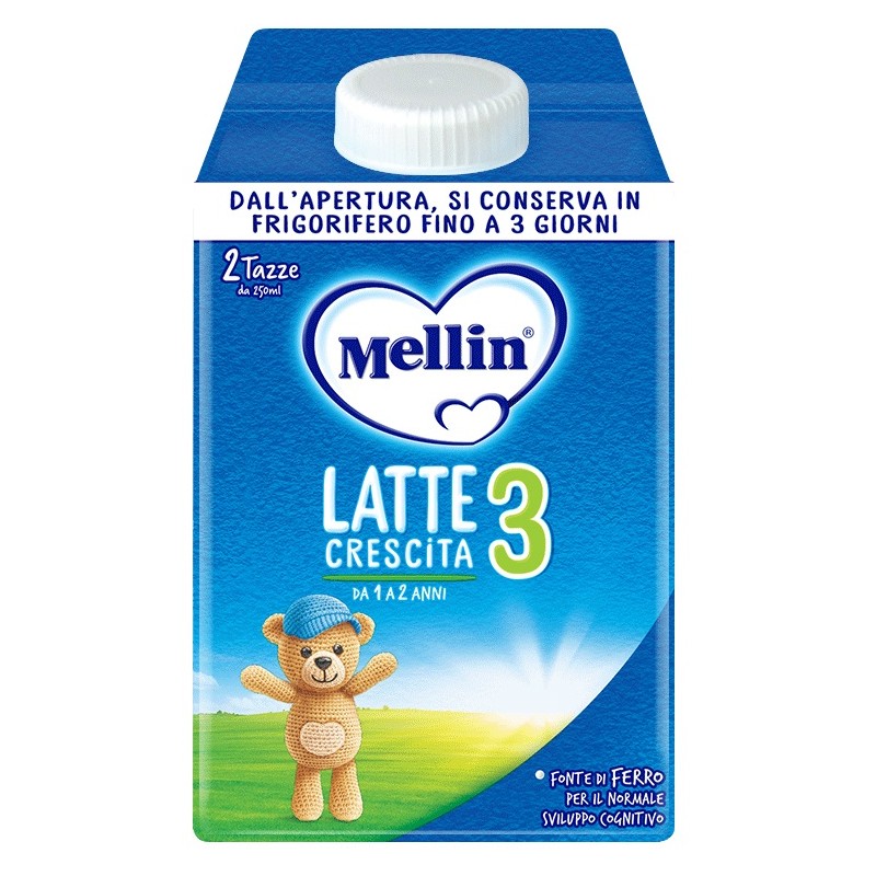 Danone Nutricia Soc. Ben. Mellin 3 Latte 500 Ml