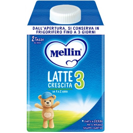 Danone Nutricia Soc. Ben. Mellin 3 Latte 500 Ml