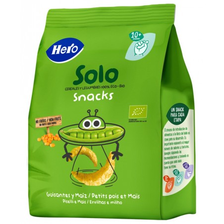 Fater Hero Solo Snack Piselli E Mais 100% Bio 50 G