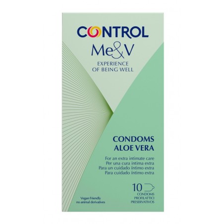 Artsana Control Me&v Condoms Aloe Vera 10 Pezzi