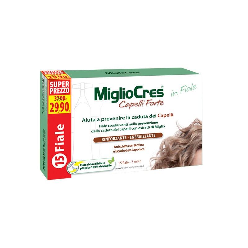 F&f Migliocres Forte 15 Fiale Trattamento Dermocosmetico