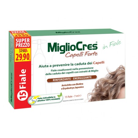 F&f Migliocres Forte 15 Fiale Trattamento Dermocosmetico