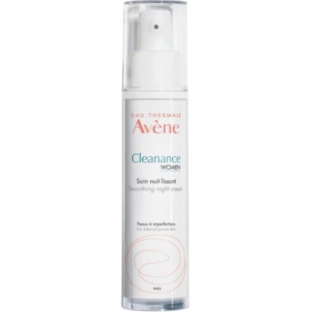 Avene Cleanance Women Trattamento Notte Levigante 30 Ml