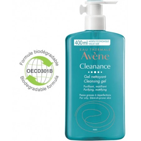 Avene Cleanance Gel Detergente Nuova Formula 400 Ml