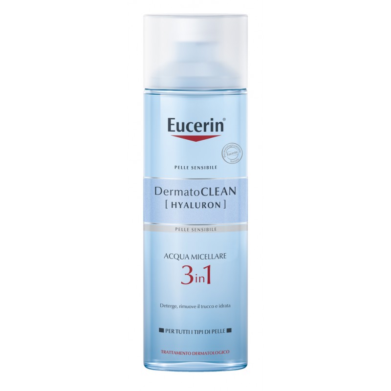 flacone acqua micellare 200 ml eucerin dermaclean