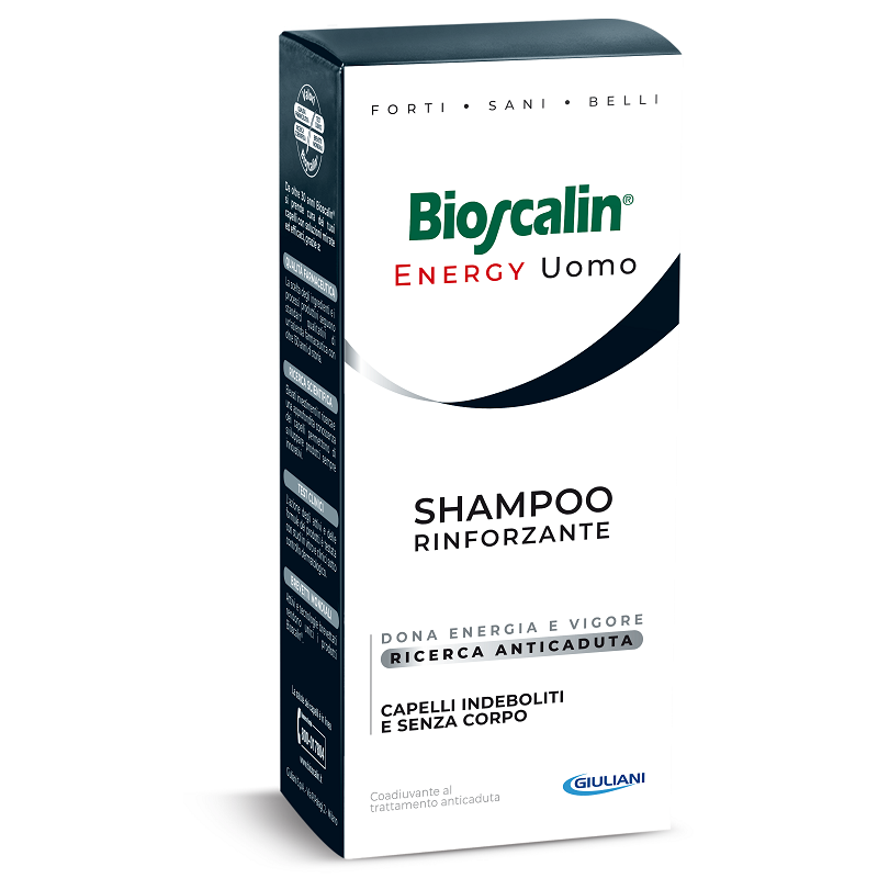 Giuliani Bioscalin Energy Shampoo Rinforzante Maxi Size 400 Ml