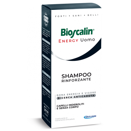 Giuliani Bioscalin Energy Shampoo Rinforzante Maxi Size 400 Ml