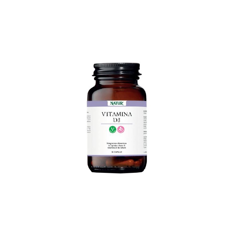 Natur Vitamina D3 30 Capsule