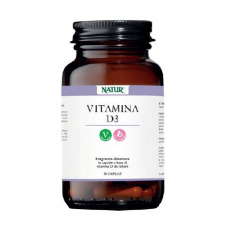 Natur Vitamina D3 30 Capsule