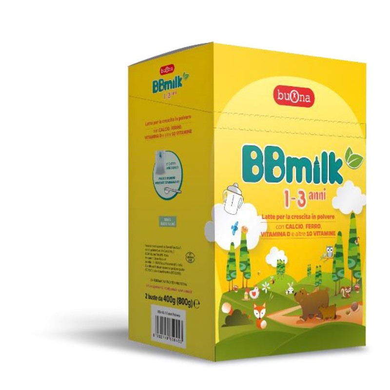 Buona Societa' Benefit Bbmilk 1-3 Polvere 2 Buste Da 400 G