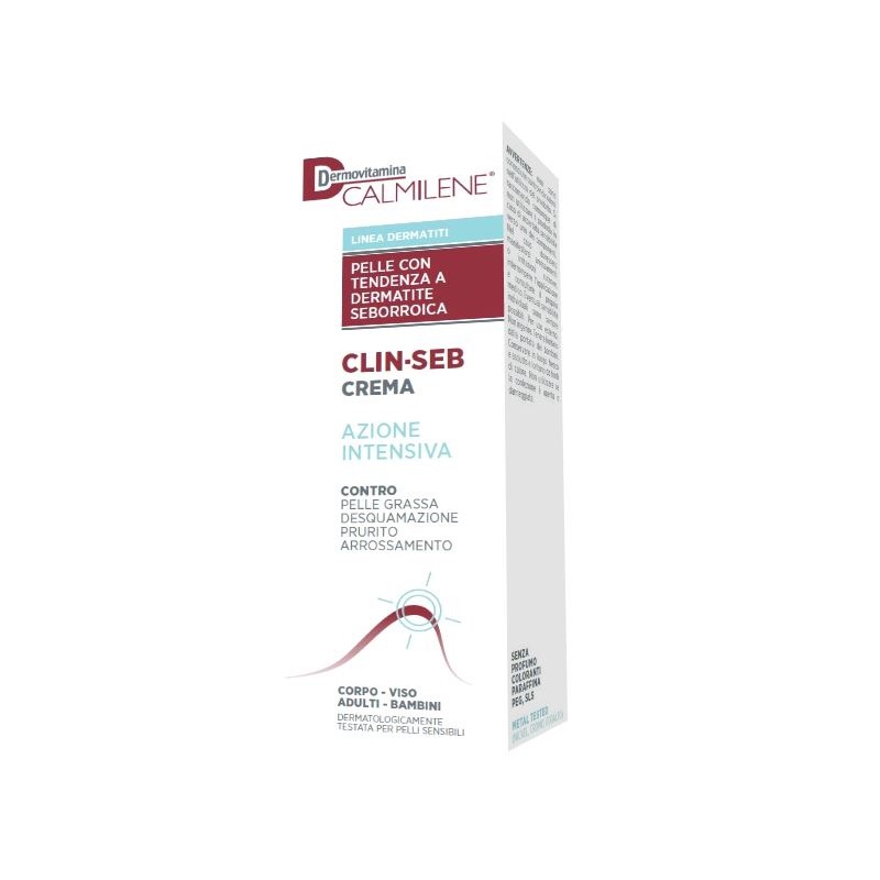 Pasquali Dermovitamina Calmilene Clin-seb Crema Azione Intensiva Per Pelle Con Tendenza A Dermatite Seborroica 50 Ml