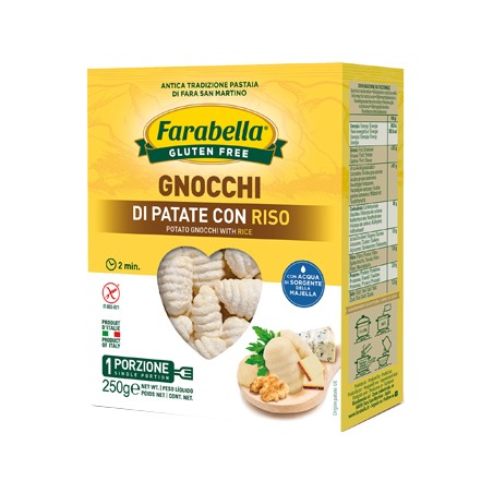 Bioalimenta Farabella Gnocchi Patate Con Riso 250 G