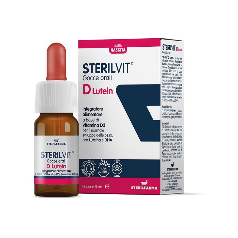 Sterilfarma Sterilvit D Lutein Dha Gocce 5 Ml