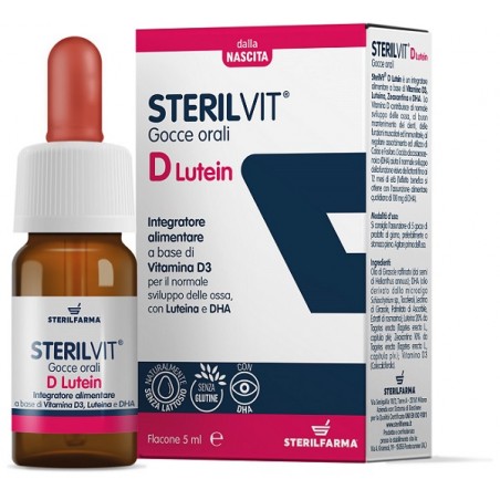 Sterilfarma Sterilvit D Lutein Dha Gocce 5 Ml