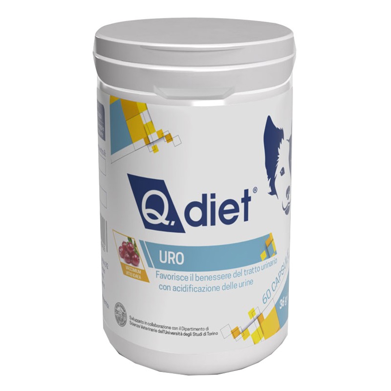 Q Vet Q Diet Uro 60 Capsule