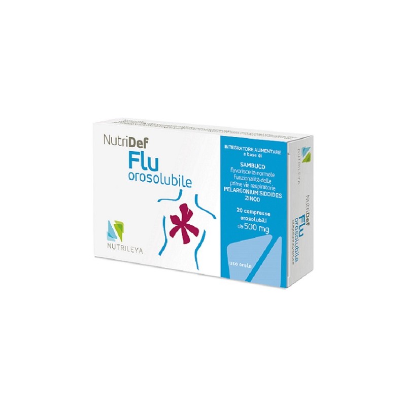 Nutrileya Nutridef Flu Orosolubile 20 Compresse