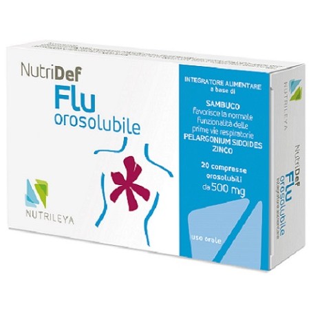 Nutrileya Nutridef Flu Orosolubile 20 Compresse