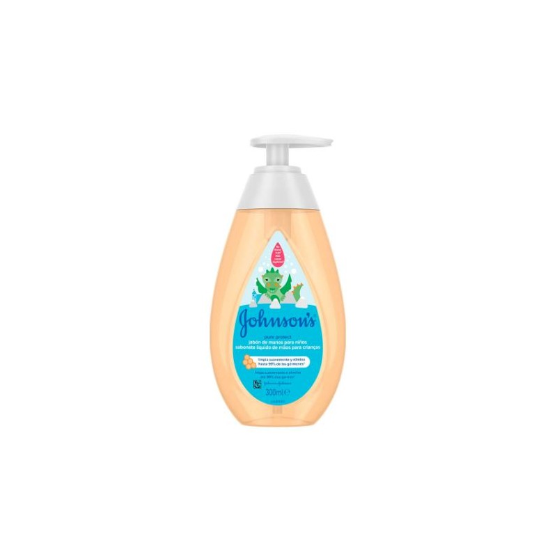 Johnson & Johnson Johnsons Baby Pure Protect Sapone Mani Bambini 300 Ml