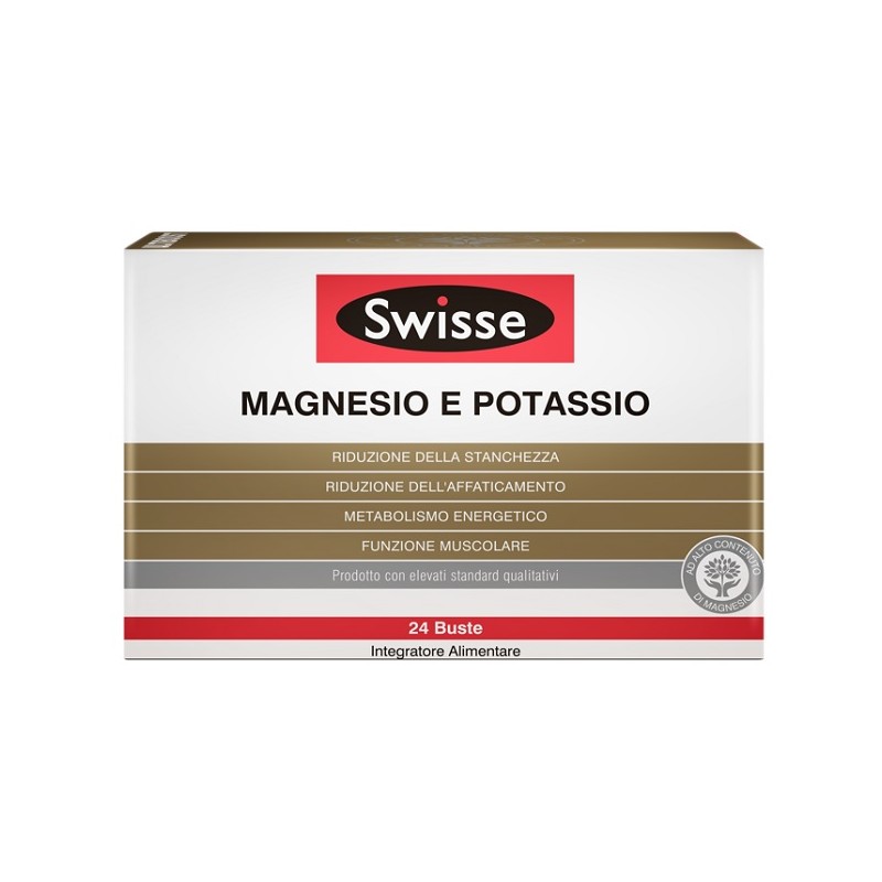 Health And Happiness It. Swisse Magnesio Potassio 24 Bustine