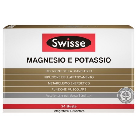 Health And Happiness It. Swisse Magnesio Potassio 24 Bustine