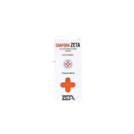 Canfora Zeta 10 % Soluzione Cutanea Oleosa dolori articolari e muscolari  100 ml