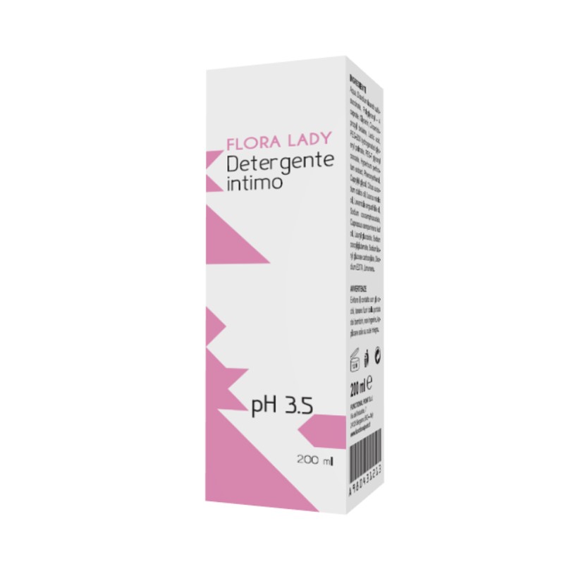 Functional Point Flora Lady Detergente Intimo Ph 3,5 200 Ml