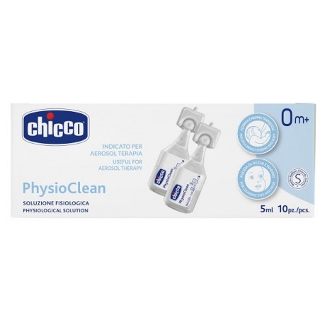 Chicco Soluzione Physioclean 5 Ml 10 Pezzi