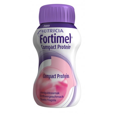 Danone Nutricia Soc. Ben. Nutricia Fortimel Compact Protein Gusto Frutti Rossi Rinfrescanti 4 Bottiglie Da 125 Ml