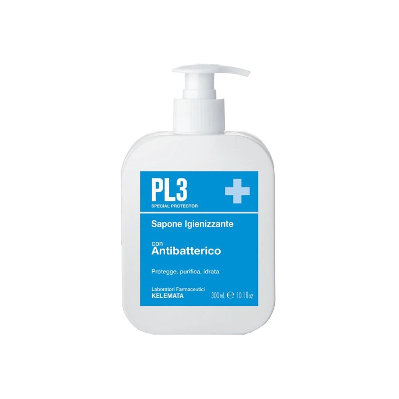 Kelemata Pl3 Sapone Igienizzante Con Antibatterico 300 Ml