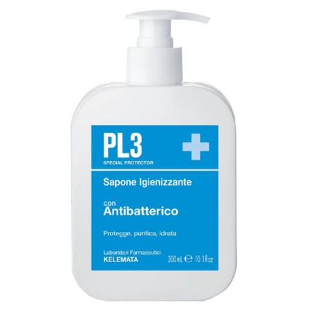 Kelemata Pl3 Sapone Igienizzante Con Antibatterico 300 Ml