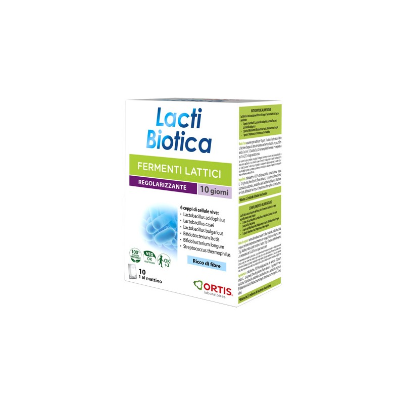 Ortis Laboratoires Pgmbh Lactibiotica 10 Bustine