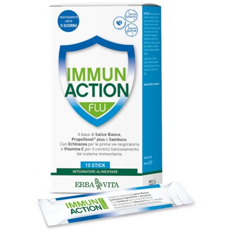 Erba Vita Group Immun Action Flu 10 Stickpack