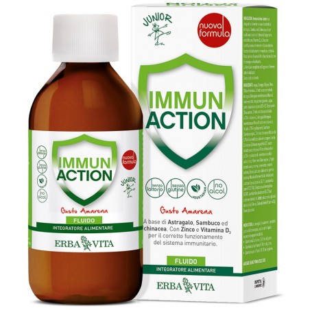 Erba Vita Group Immun Action Fluido Junior 200 Ml