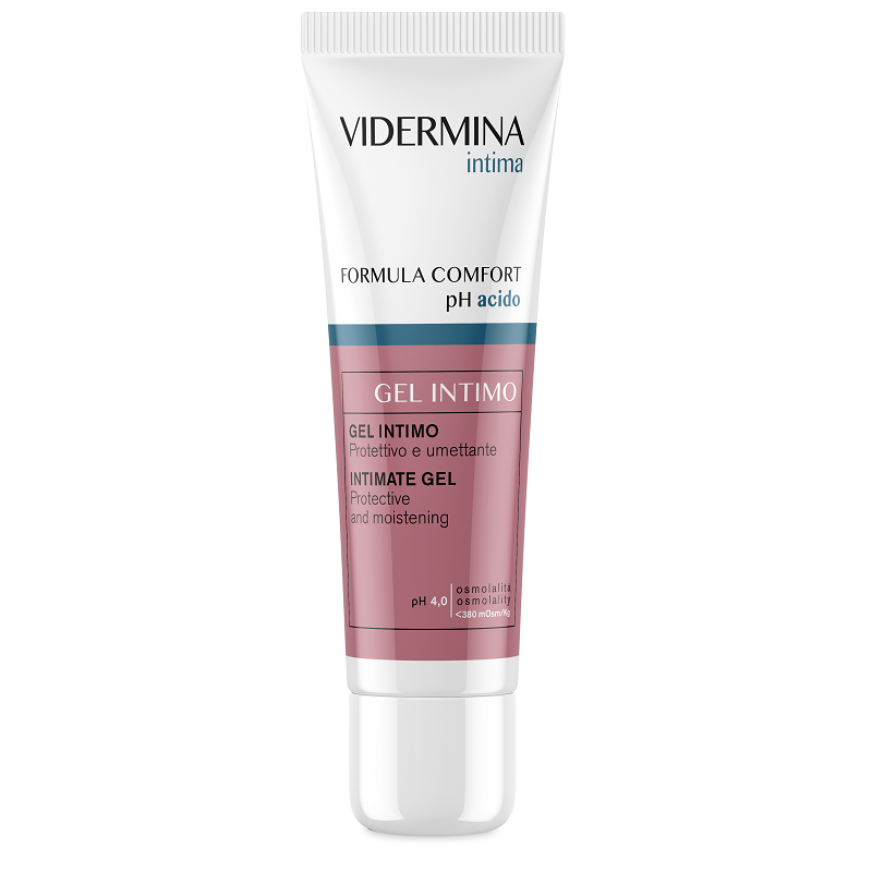 Ist. Ganassini Vidermina Intima Formula Comfort Ph Acido Gel Intimo Protettivo E Umettante Nuova Formula 30 Ml