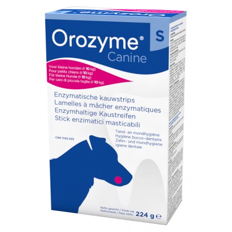 Ecuphar Italia Orozyme Canine Strisce Enzimatiche Masticabili Per Cani Di Taglia Piccola