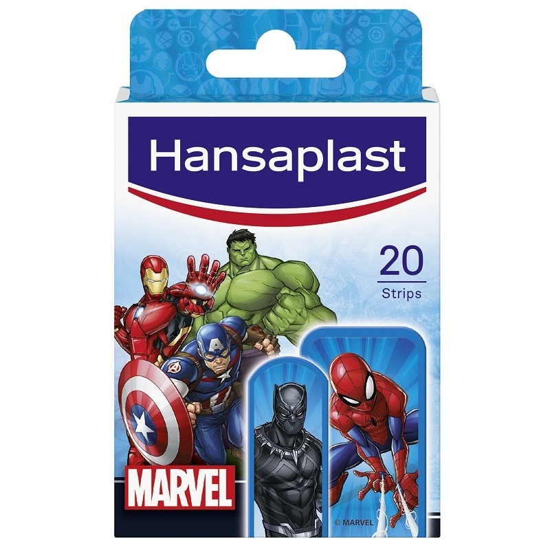 Beiersdorf Cerotto Hansaplast Marvel 20 Pezzi